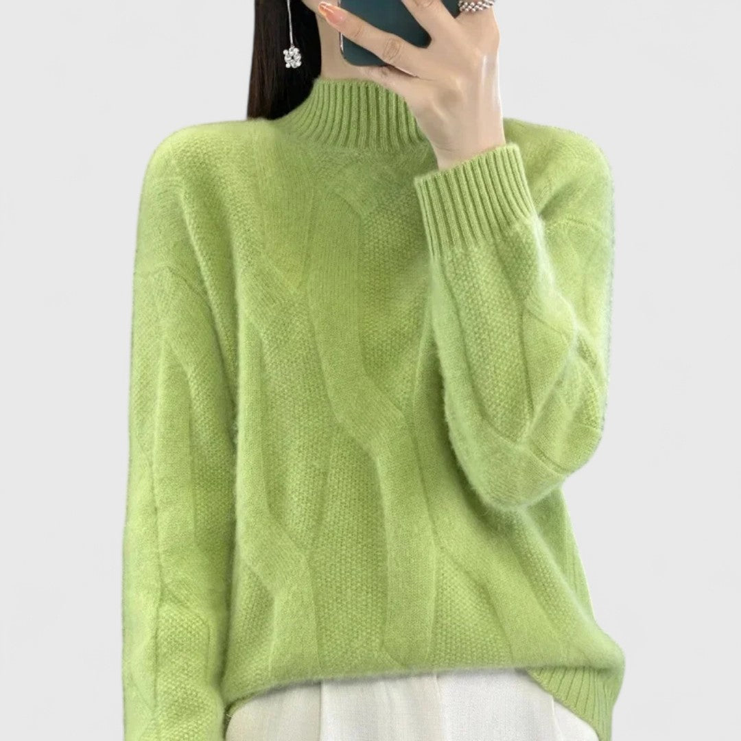 Senna - Comfortable and Elegant Turtleneck Sweater for Daily Wear