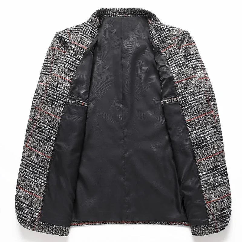 Giovanni Elegant Plaid Sport Coat for a Stylish Look