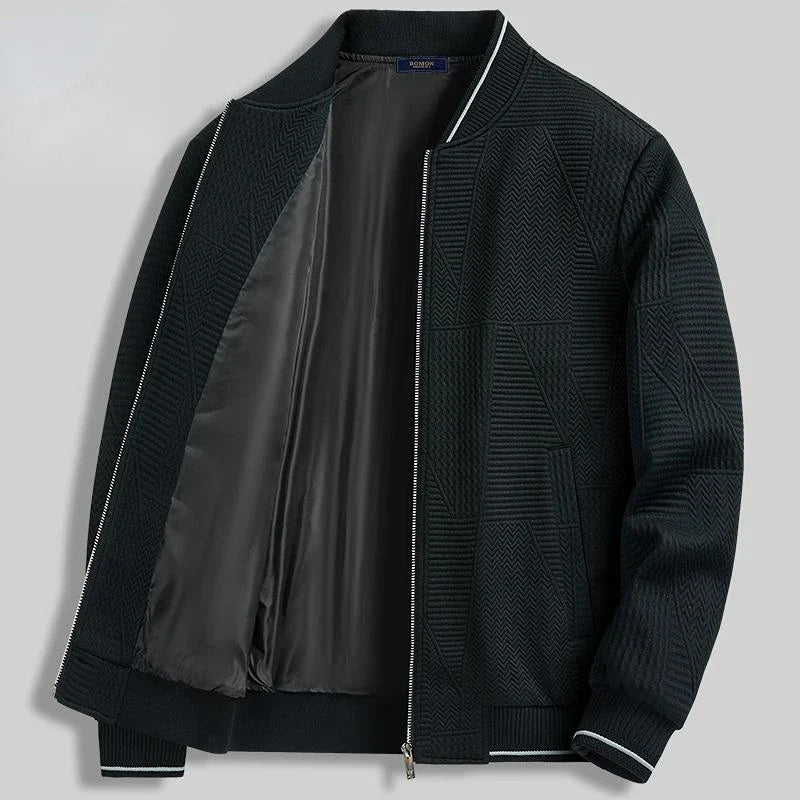 Elegant and comfortable Azure knit jacket
