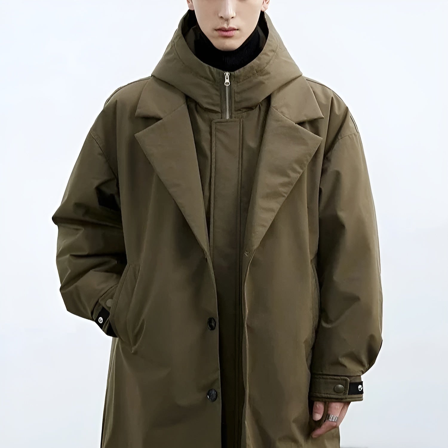 Brighton luminous trench coat for an elegant and sophisticated style
