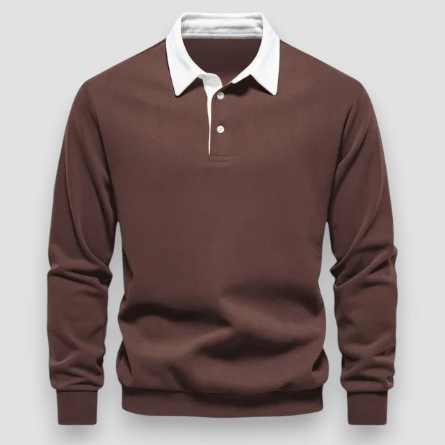 Peter | Large battery long-sleeve shirt for a stylish and comfortable look