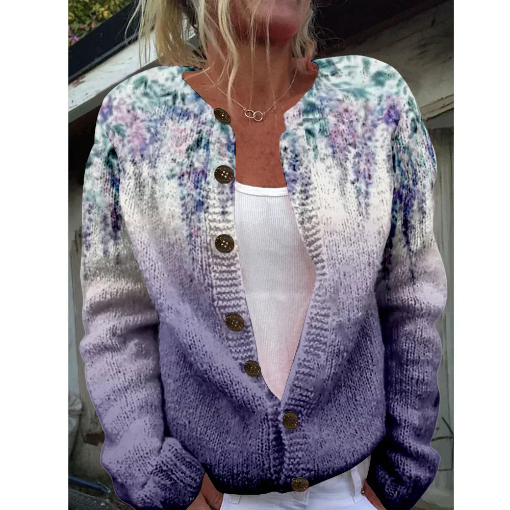 Agaath | Stylish Patterned Elegant Cardigan