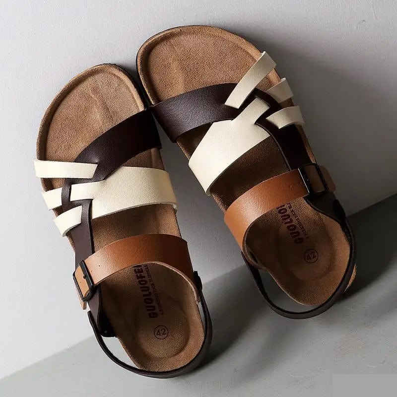 James - comfortable outdoor sandals made of high-quality synthetic leather