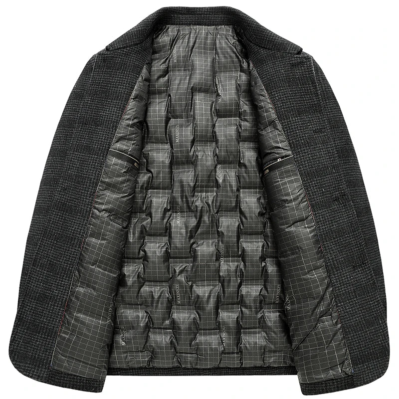 Thompson Wool Topcoat - Elegant and Warm Outerwear for Cold Days