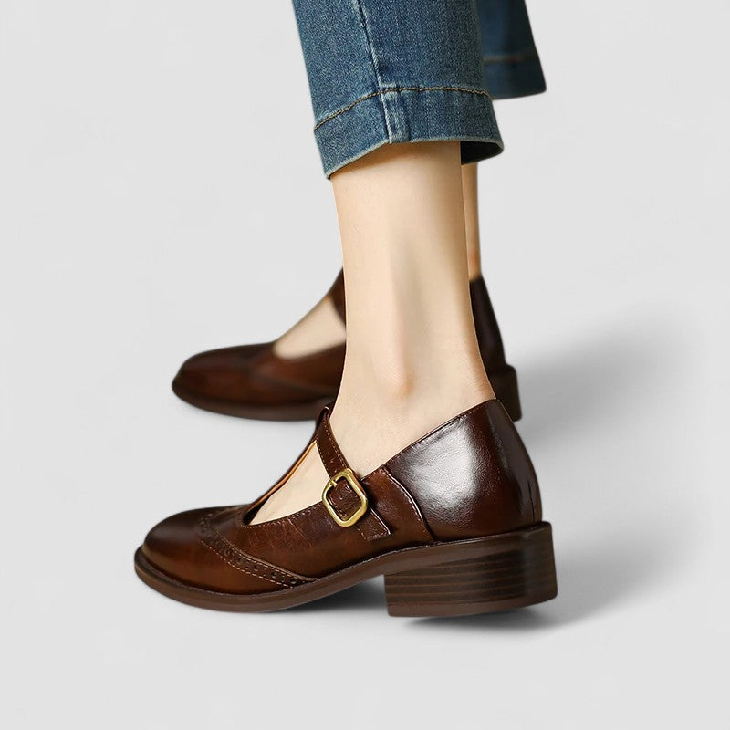 Olyssiah Orthopedic Mary Jane Shoes - All-Day Comfort and Support