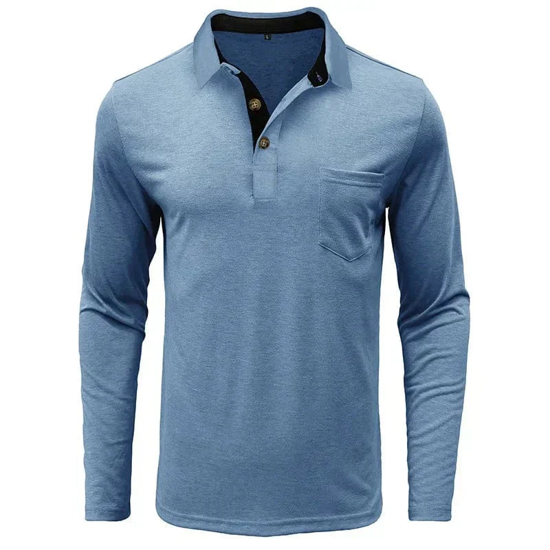 Hudson | Chic Elevated Casual Textured Polo for a Stylish Look