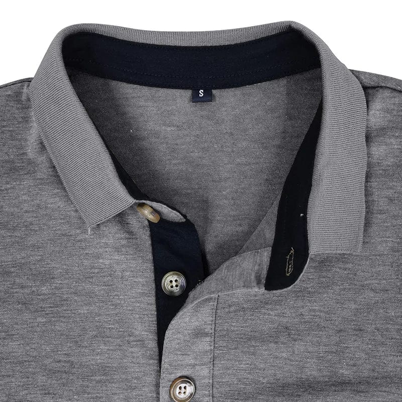 Hudson | Chic Elevated Casual Textured Polo for a Stylish Look