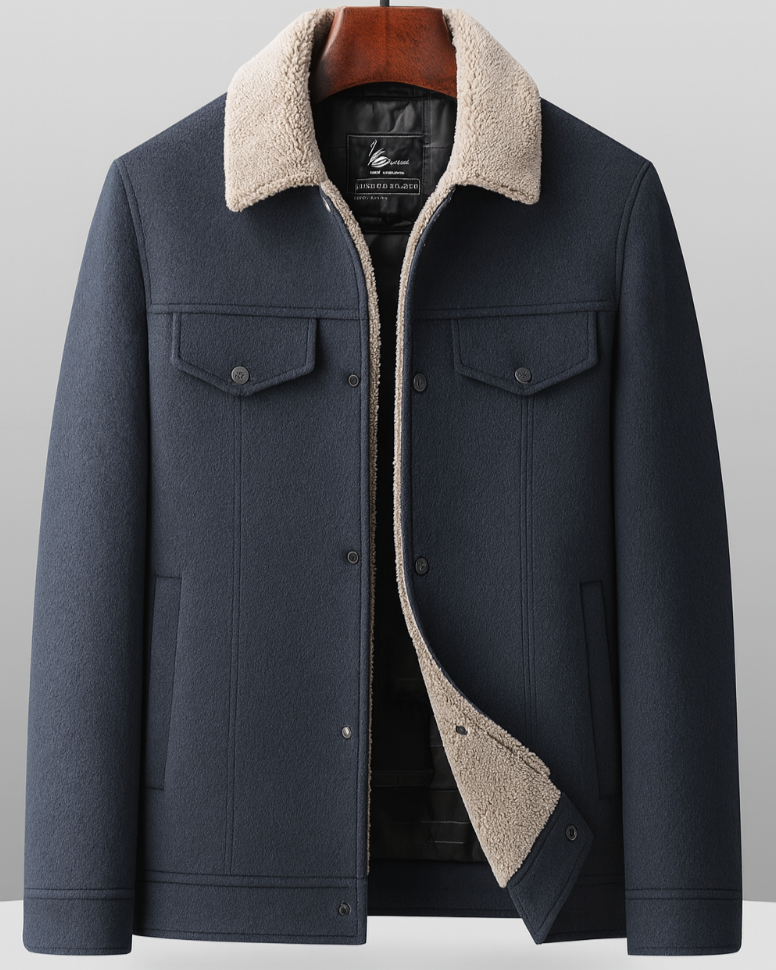 Casual Elegance: Rhode Wool Jacket for Warmth and Style