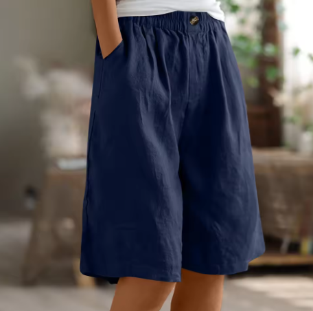 ZYLA - Linen Bermuda Shorts for Relaxed Comfort
