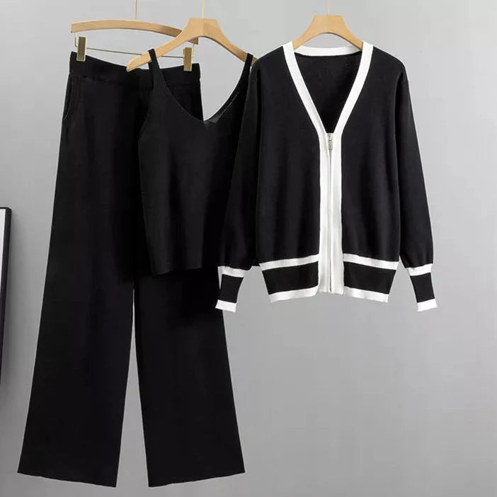 Lauren | Women's Cozy Relaxed Fit Cardigan with Elegant Matching Pants