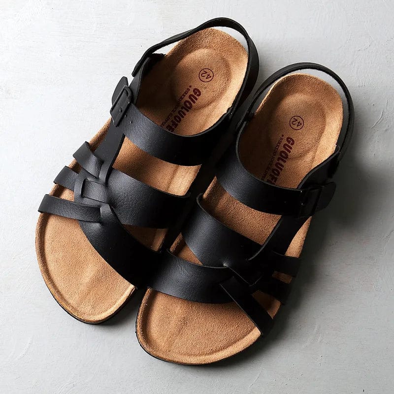 James - comfortable outdoor sandals made of high-quality synthetic leather