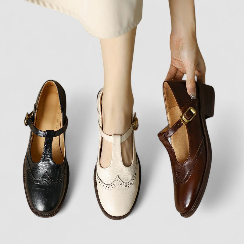 Olyssiah Orthopedic Mary Jane Shoes - All-Day Comfort and Support