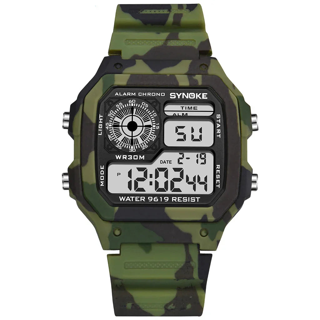 Military Digital Watch for Outdoor Use