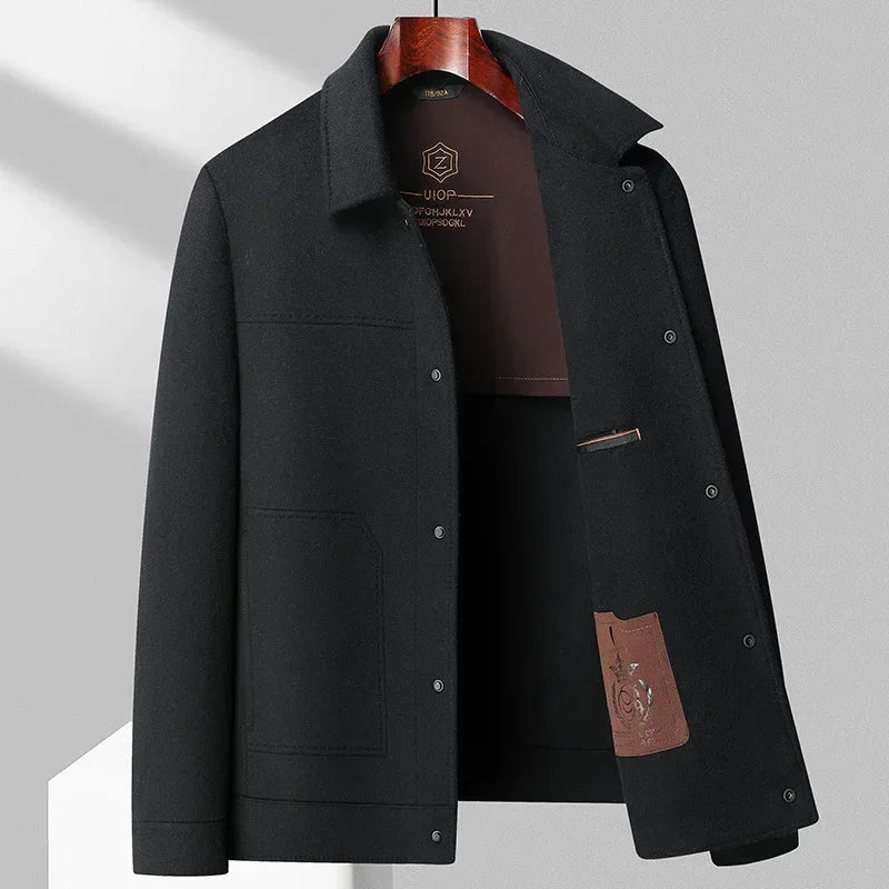 Stylish Wool Jacket from Naples for Timeless Comfort