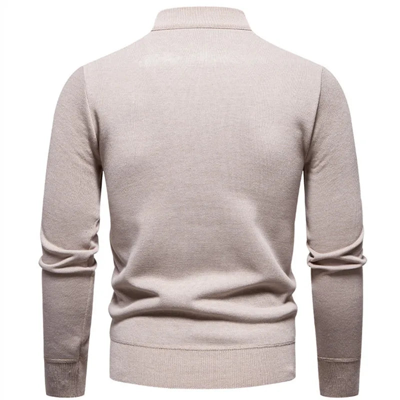 Calleron | Luxurious Elevated Quarter-Zip Sweater for Stylish Comfort