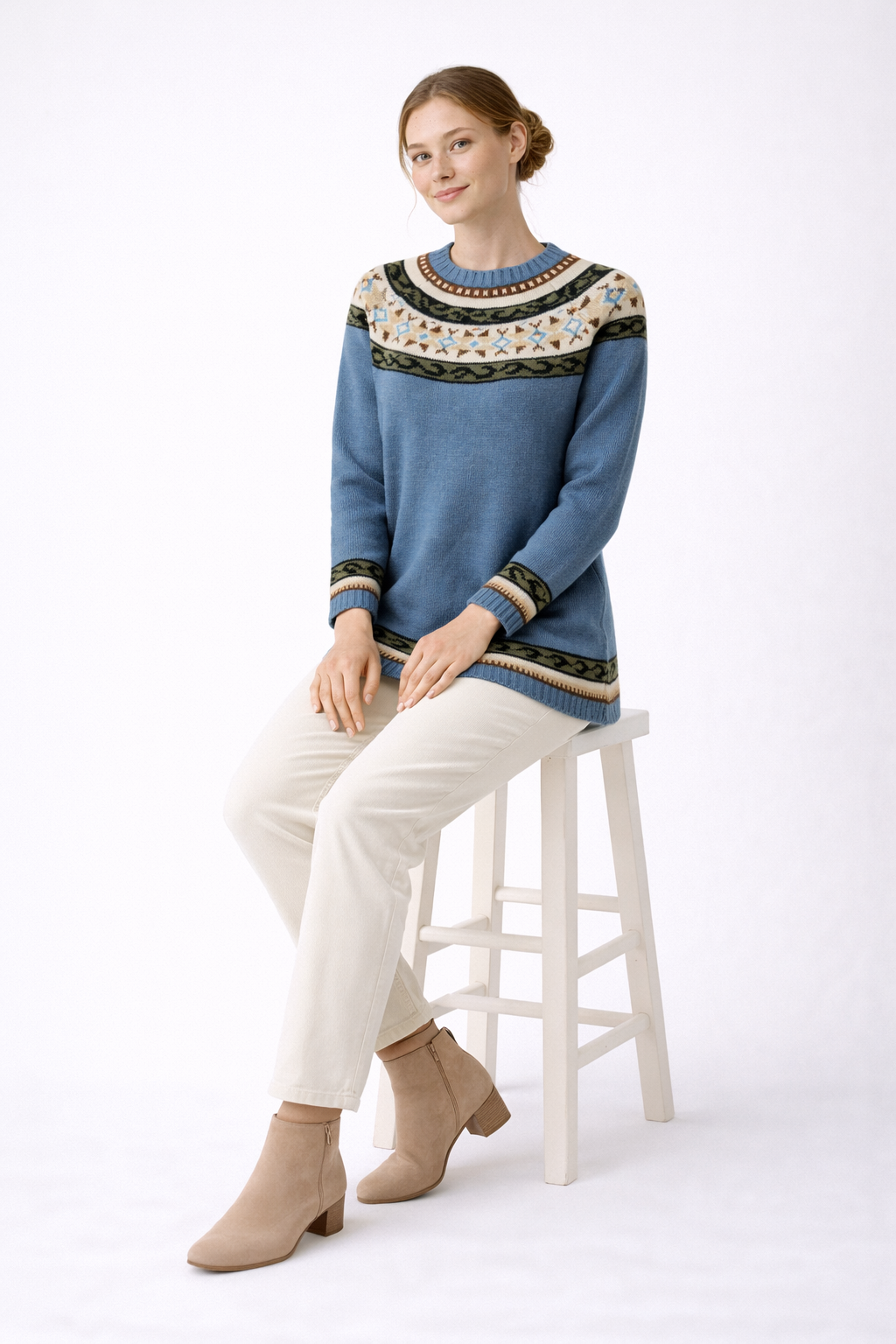 Katri | Elegant Retro Trendy Sweater