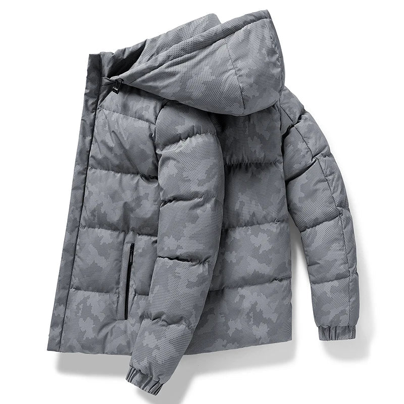 Munich Camo Waterproof Hoodie Jacket