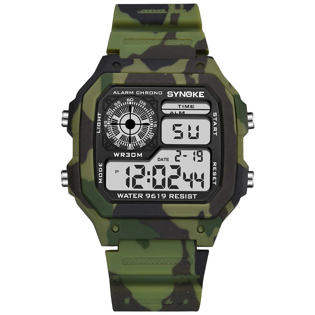 Military Digital Watch for Outdoor Use