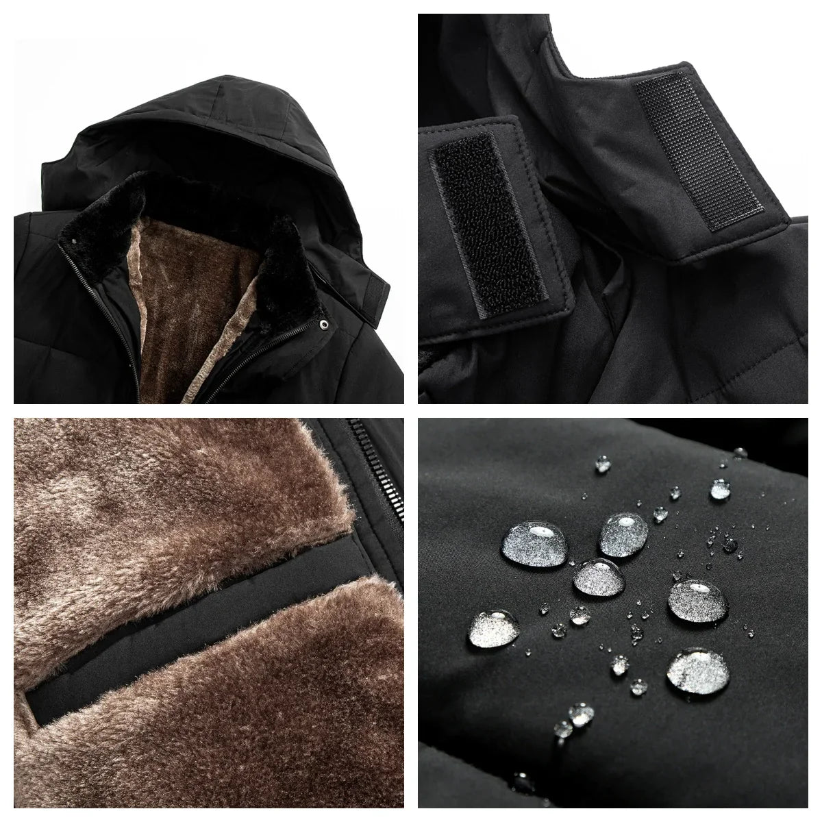 Hudson Camouflage Fur-Lined Puffer for Stylish Warmth