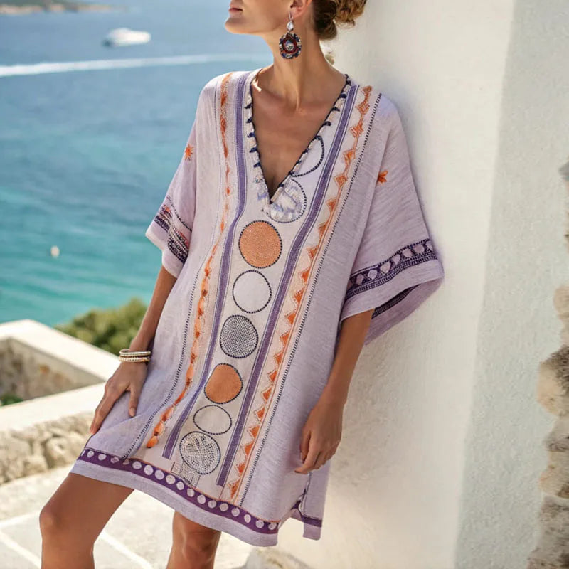 Esmee - Elegant & Comfortable Strand Dress for Effortless Beachside Style