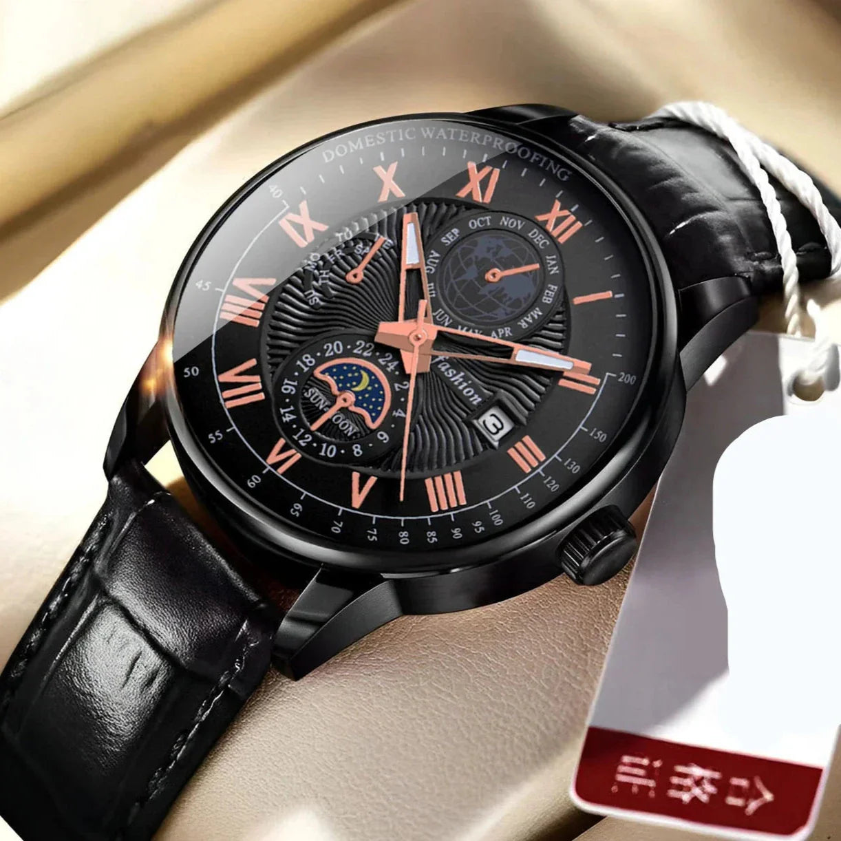 Elegant luxury sports watch for a sophisticated sporty style