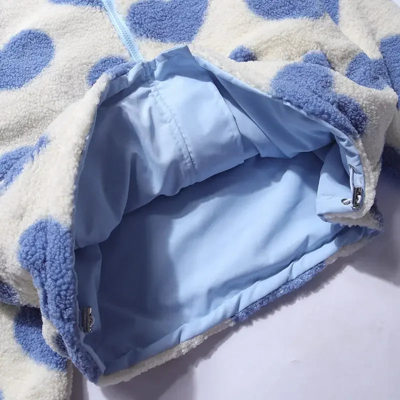 Alveena | Reversible Heart Jacket for a Unique Style