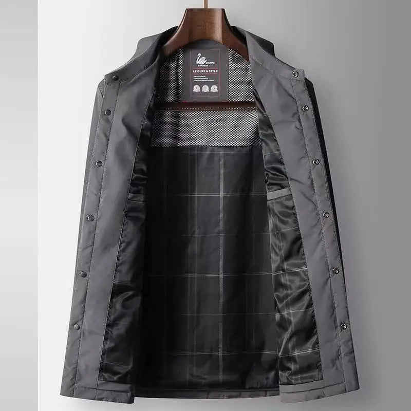 Nolan Ultra-Lightweight Down Jacket for Ultimate Comfort and Style