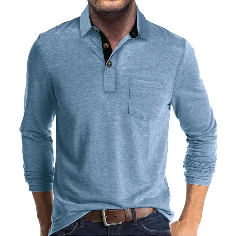 Hudson | Chic Elevated Casual Textured Polo for a Stylish Look