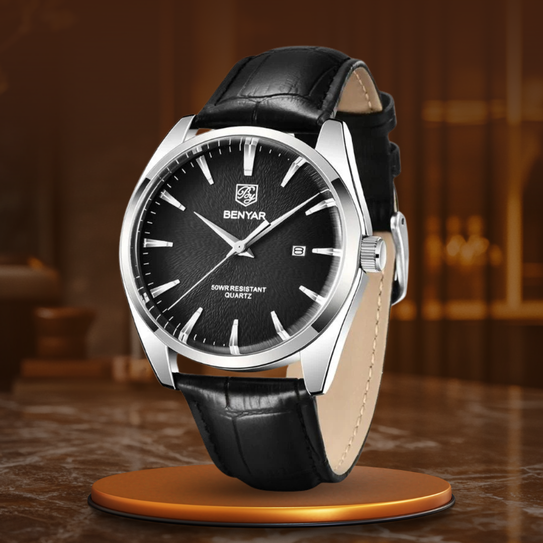 Elegant and sophisticated luxury business watch