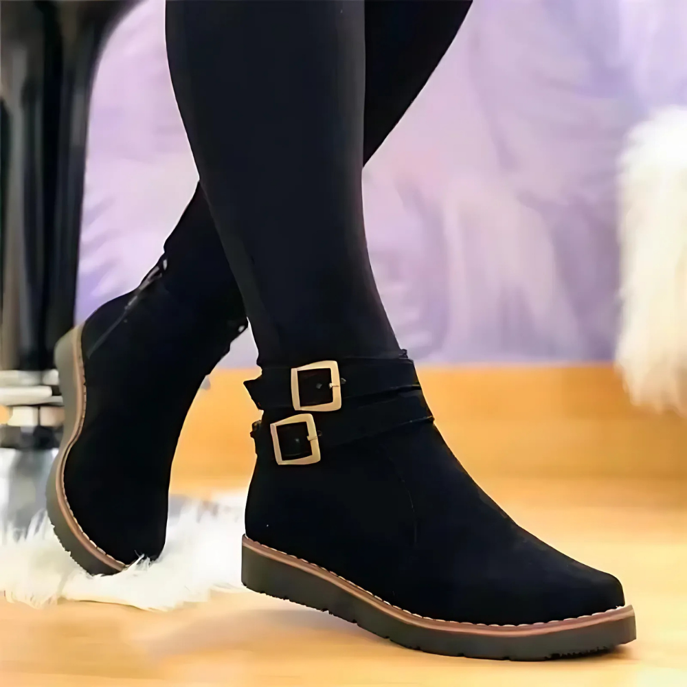 Elegant Structured Ankle Boots for Women – Stylish & Multifunctional Footwear