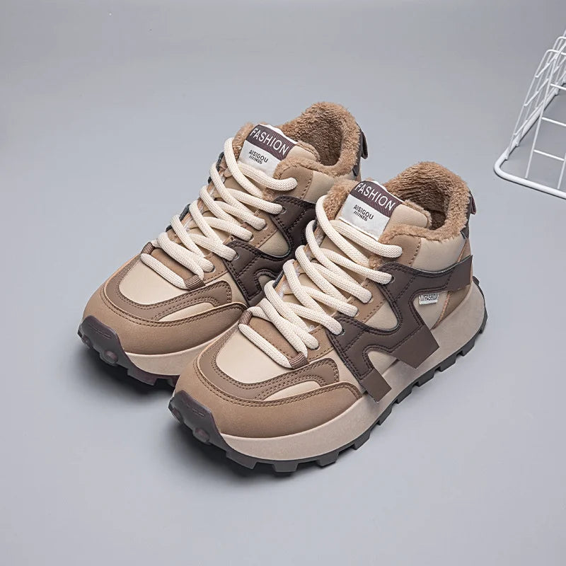 Women's Ankle Boots with Cushioned Insole – Warm and Stylish for Winter