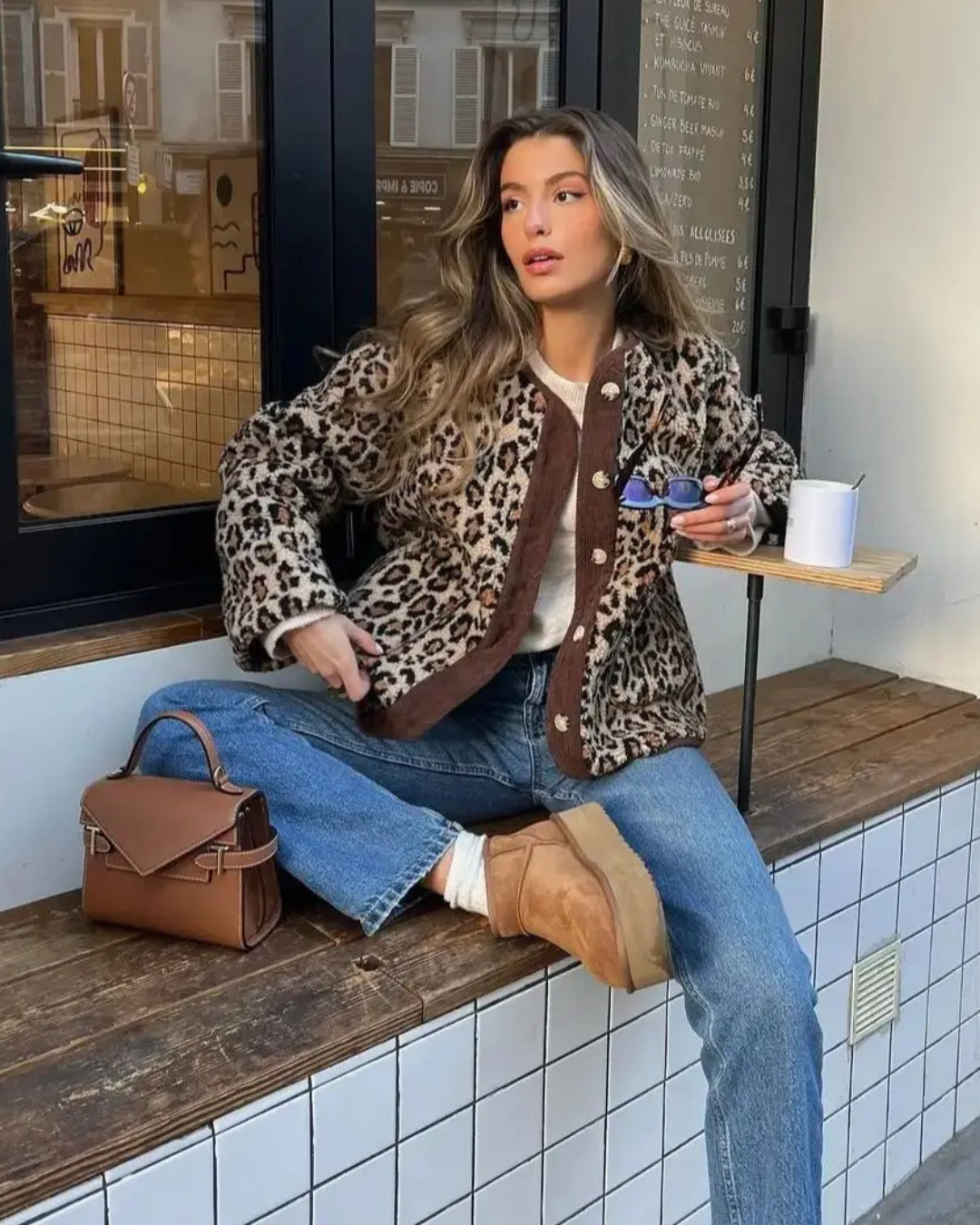 Vivian | Elegant Leopard Cardigan for a Chic Look