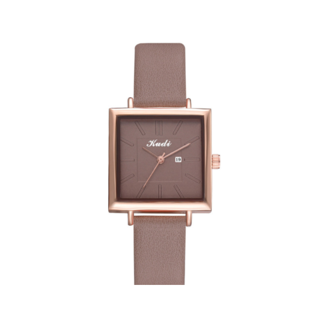 Elegant Square Minimalist Quartz Watch