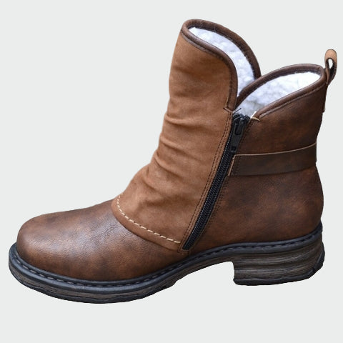 Stylish Leather Country Boots for Daily Comfort