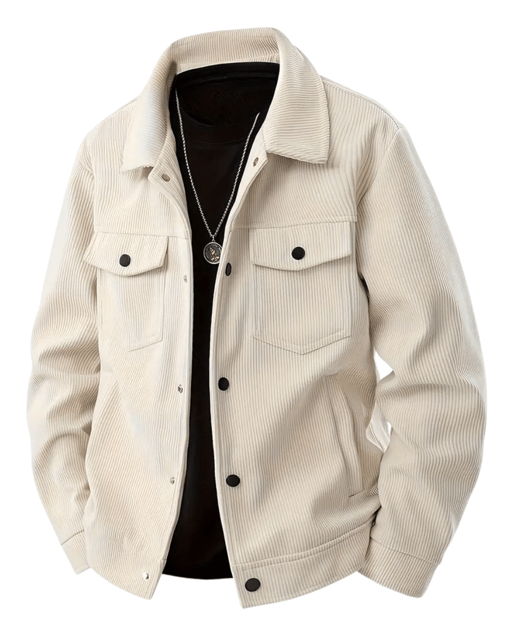 City-Chic Corduroy Jacket for Modern Style