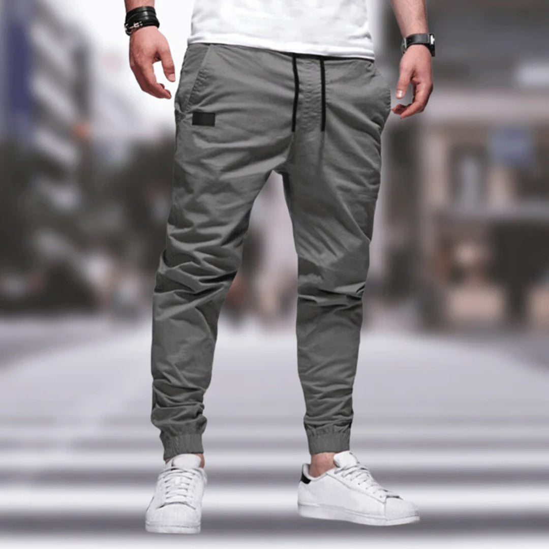 Henry - Slim Fit Jogger Crop Pants For a Casual and Comfortable Look