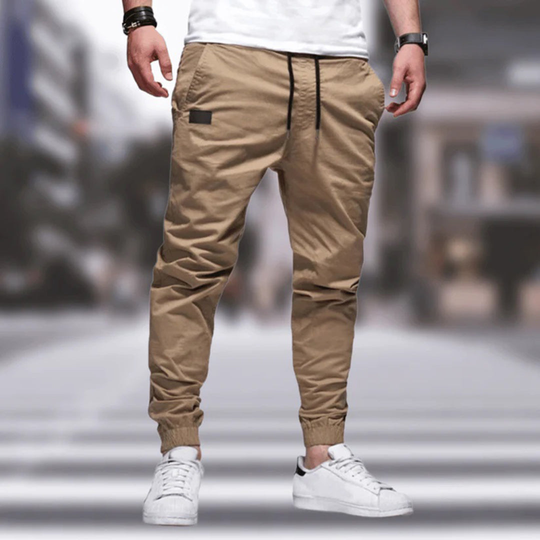Henry - Slim Fit Jogger Crop Pants For a Casual and Comfortable Look