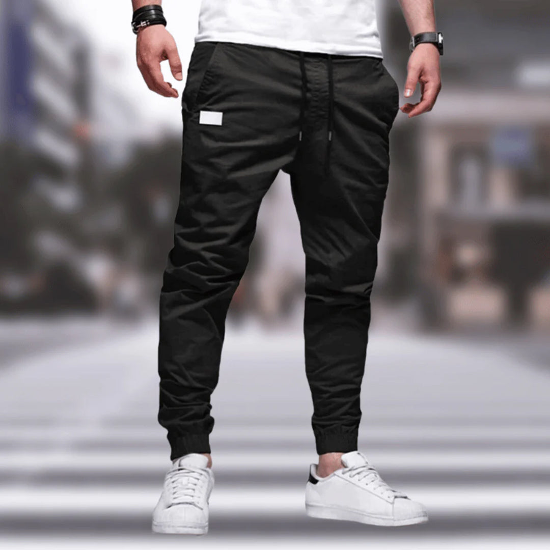 Henry - Slim Fit Jogger Crop Pants For a Casual and Comfortable Look