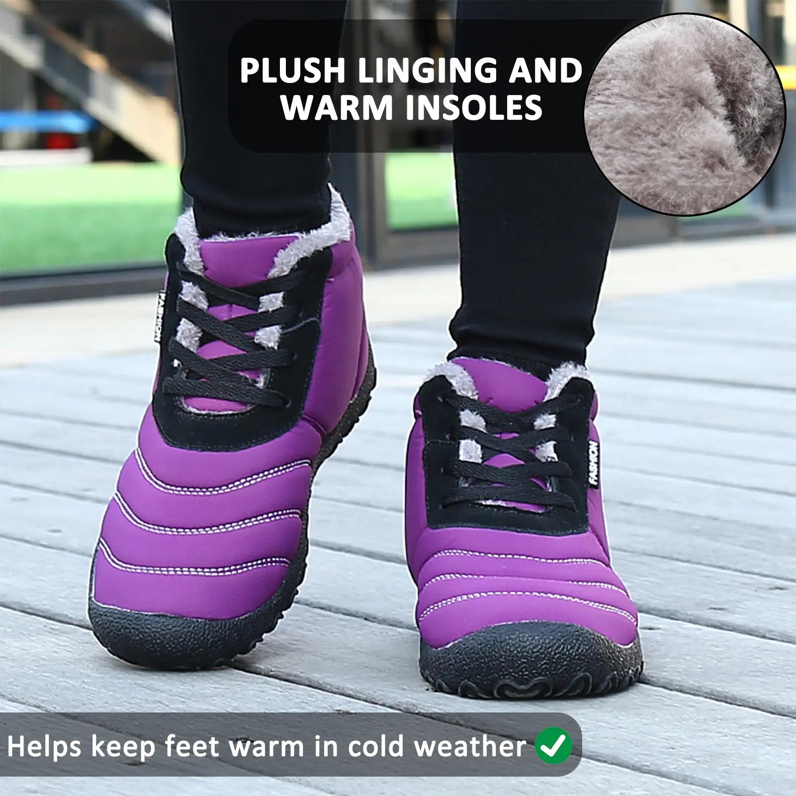 Gelanche Men's Waterproof Ankle Boots – Ultra Comfortable & Supportive Footwear