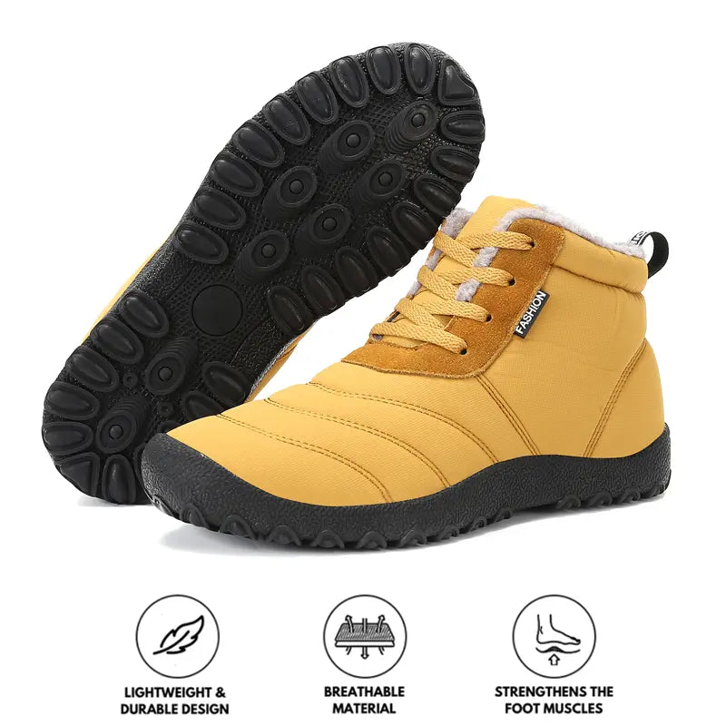 Gelanche Men's Waterproof Ankle Boots – Ultra Comfortable & Supportive Footwear