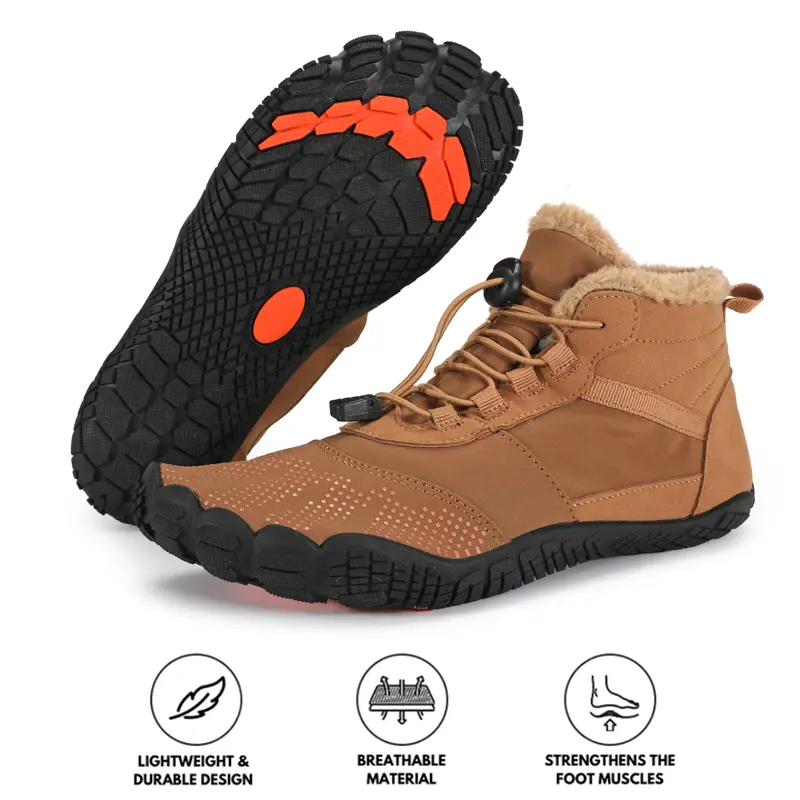 Men's Waterproof Hiking Shoes – Warm Comfort and Non-Slip