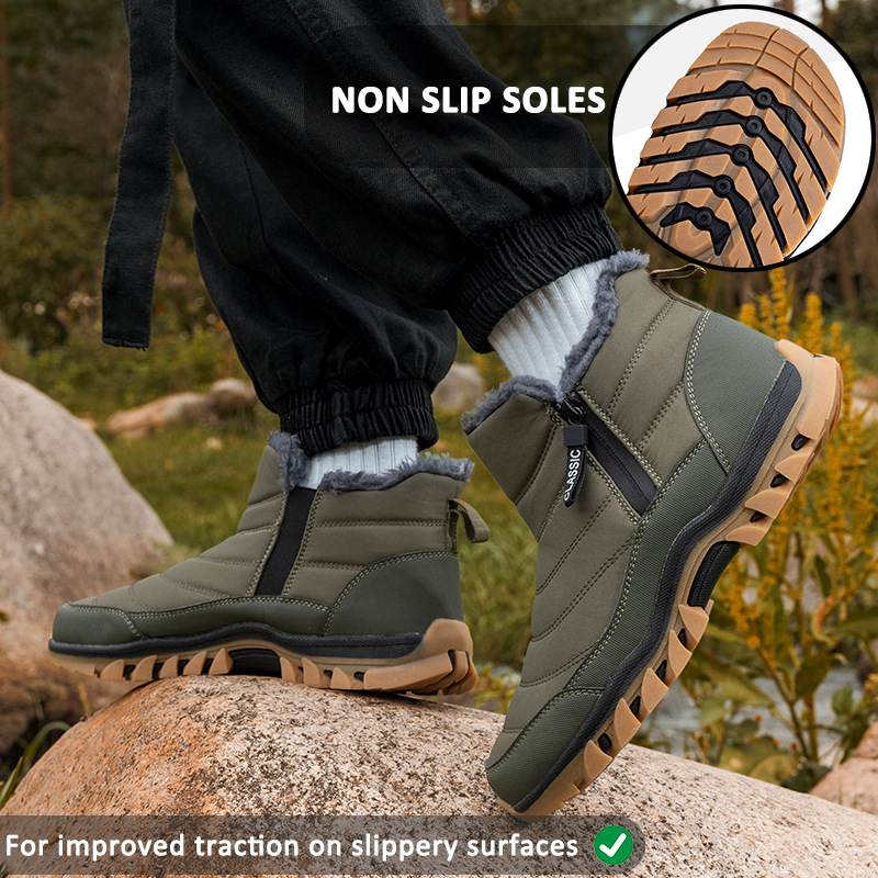 Men's Waterproof Snow Boots – Comfortable, Supportive & Perfect for Winter Adventures