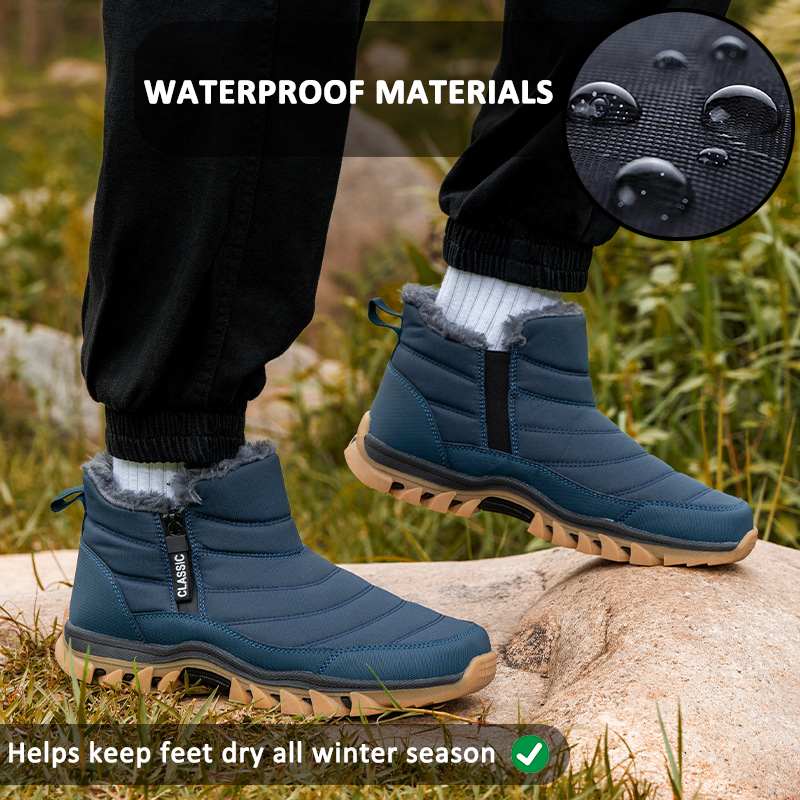 Men's Waterproof Snow Boots – Comfortable, Supportive & Perfect for Winter Adventures