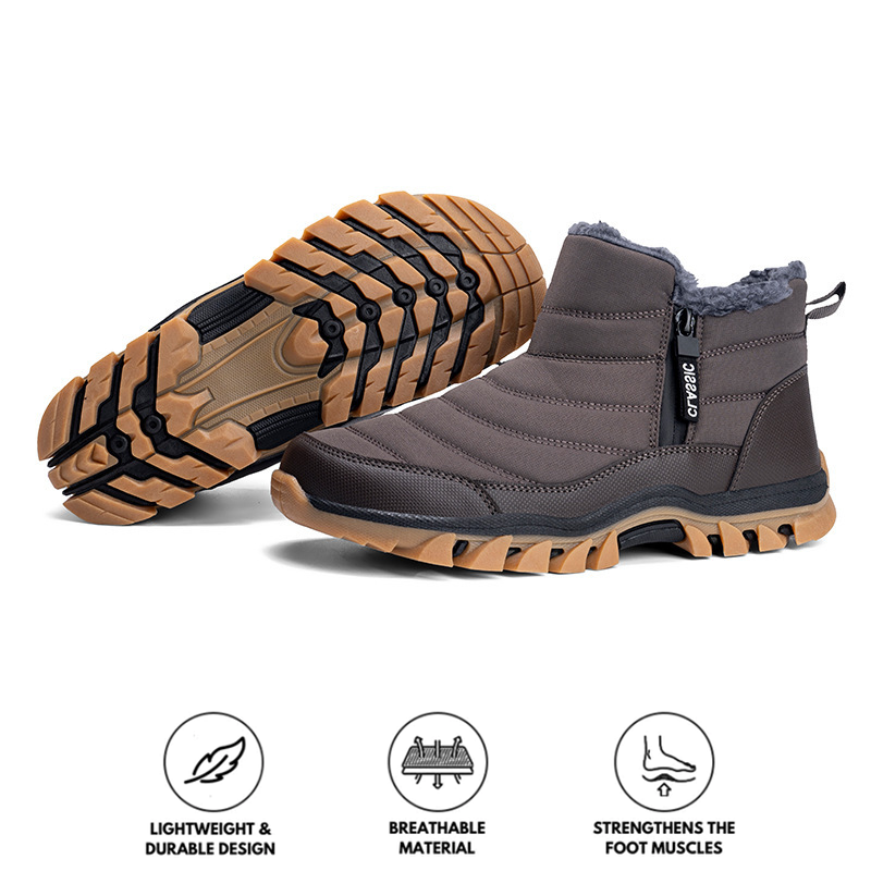 Men's Waterproof Snow Boots – Comfortable, Supportive & Perfect for Winter Adventures