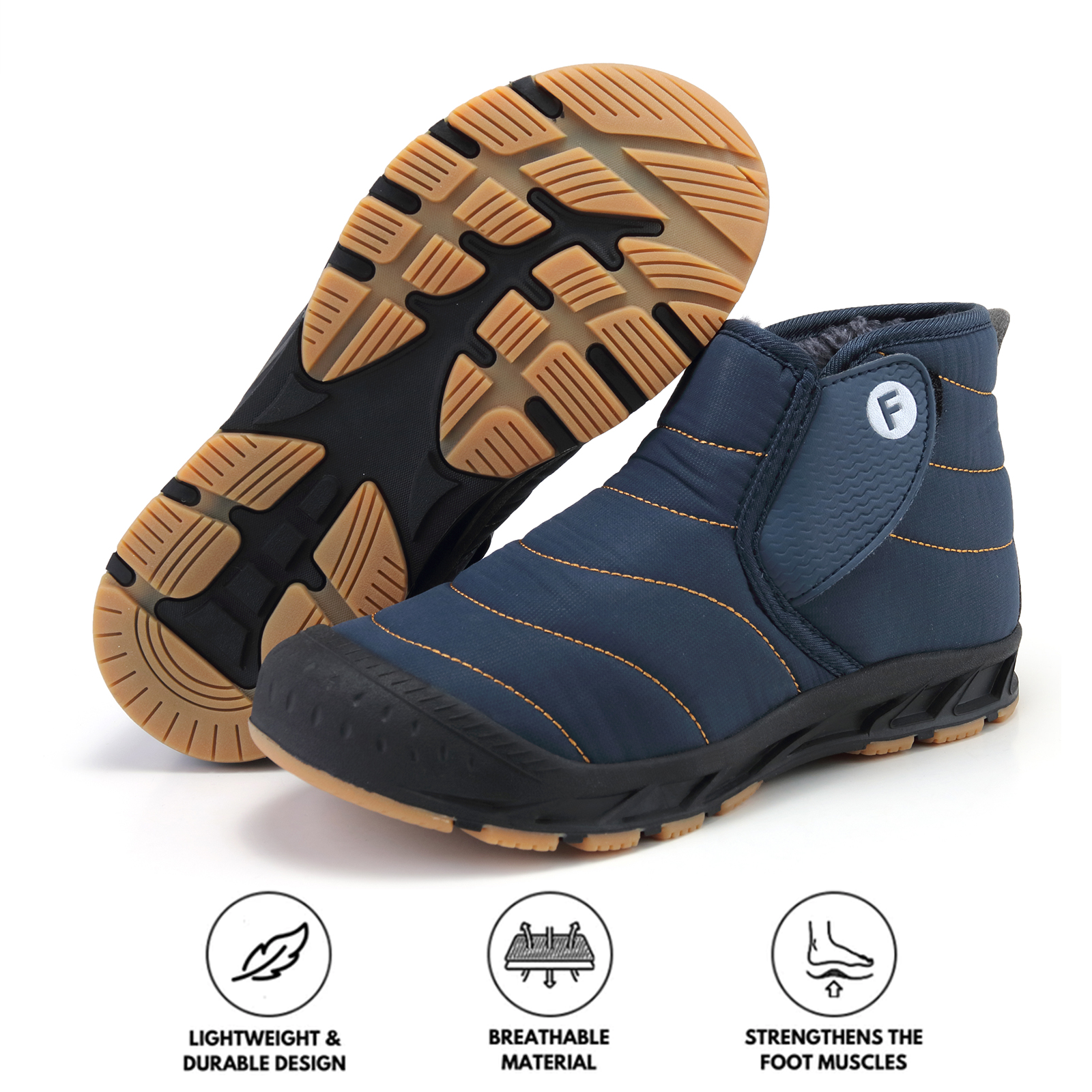 Women's Waterproof Snow Boots – Cozy Comfort & Flexibility for Winter Adventures