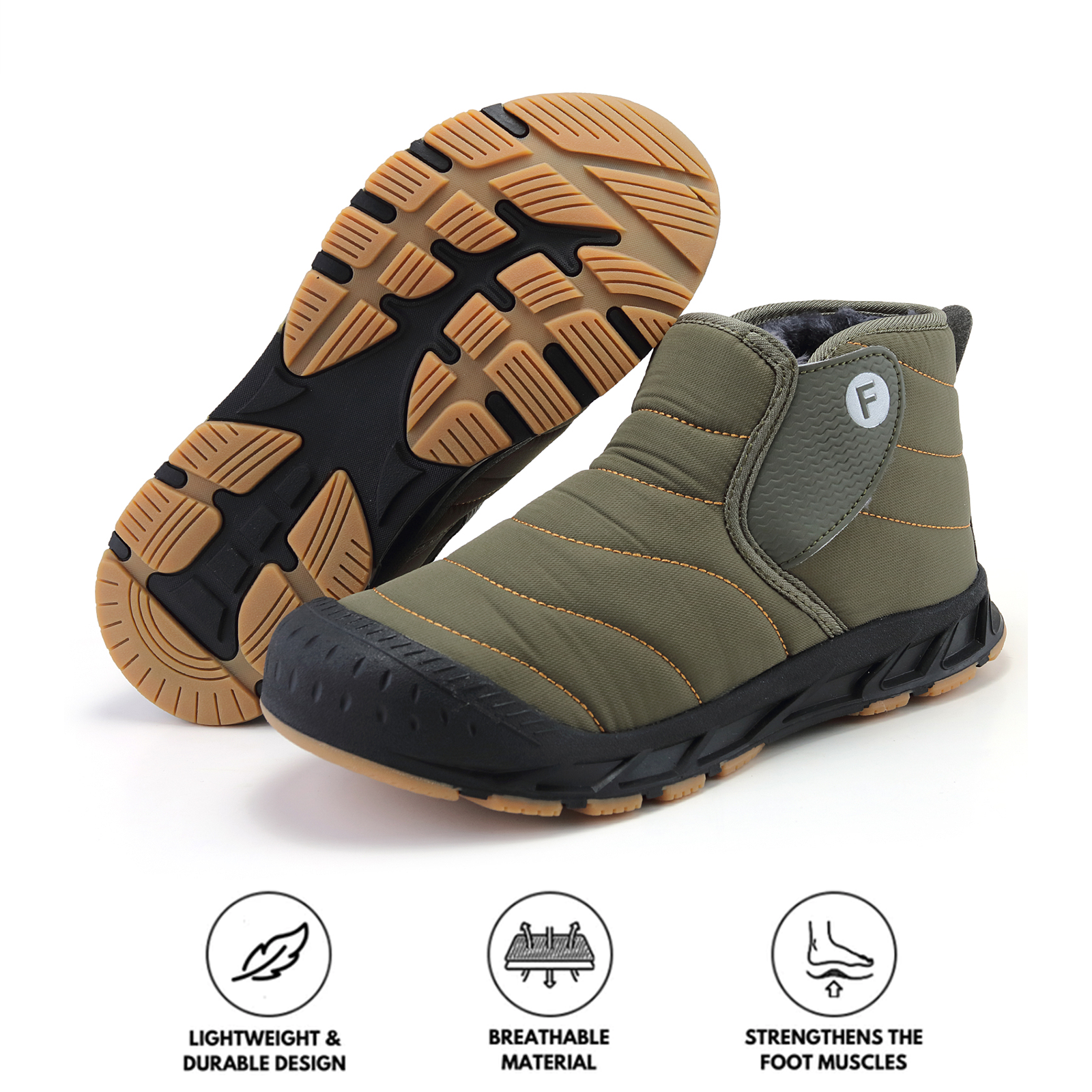 Women's Waterproof Snow Boots – Cozy Comfort & Flexibility for Winter Adventures