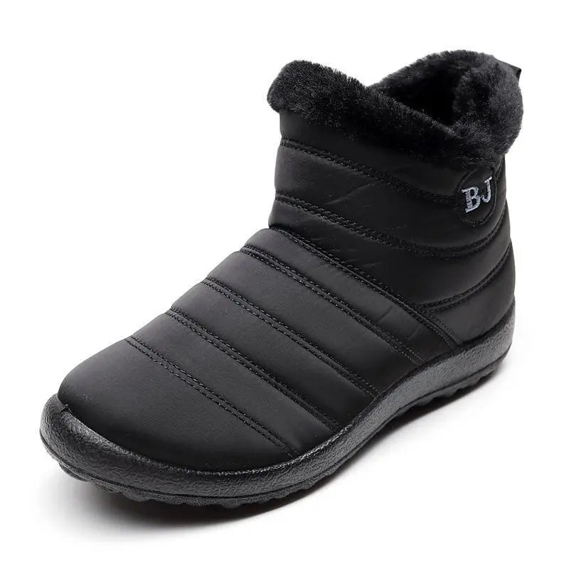 Waterproof boots with fashionable design and warmth for women