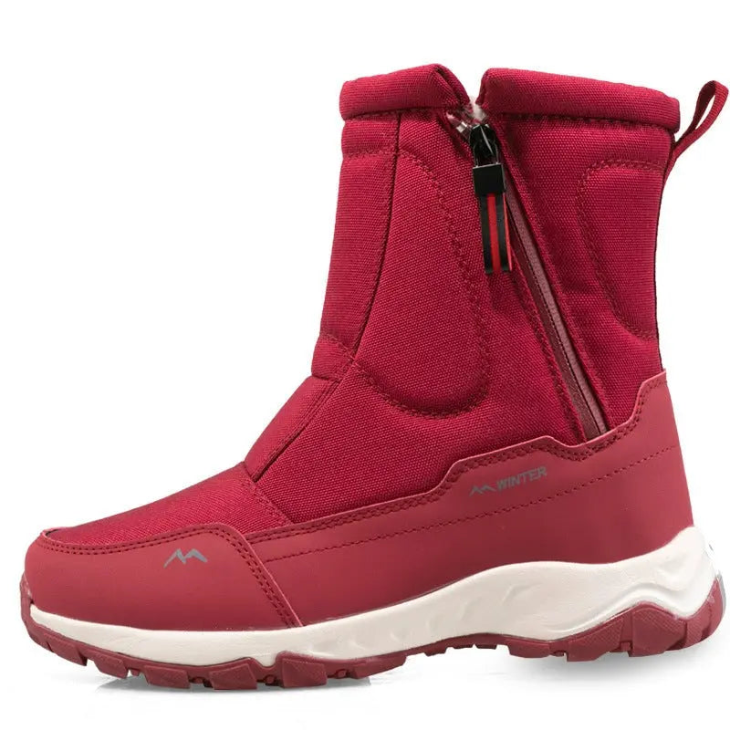 Women's Waterproof Snow Boots – Thermal Comfort and Non-slip Sole