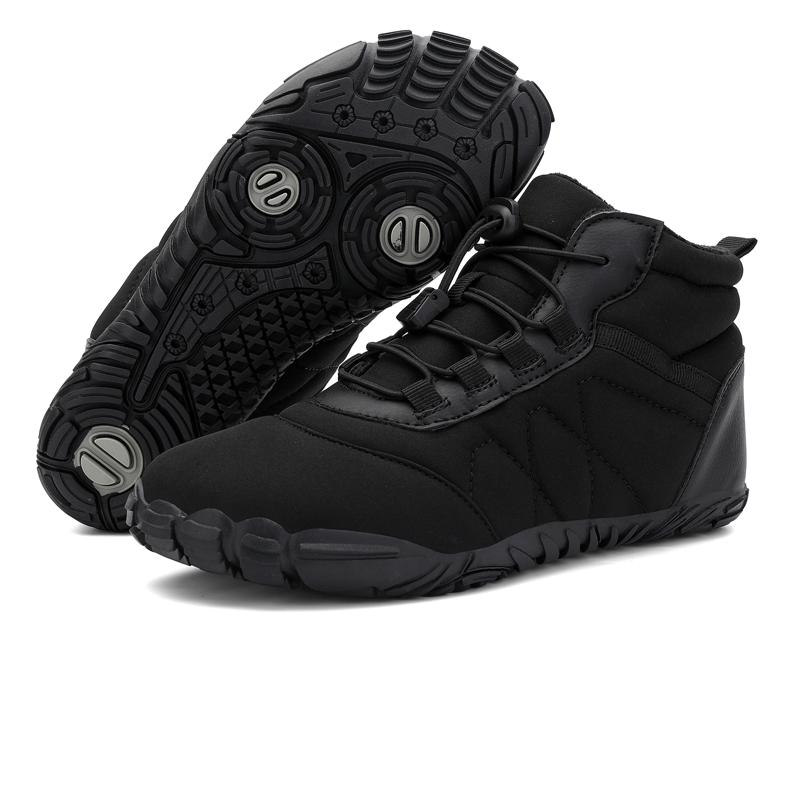 Waterproof winter leather shoes for men and women – Comfortable and non-slip