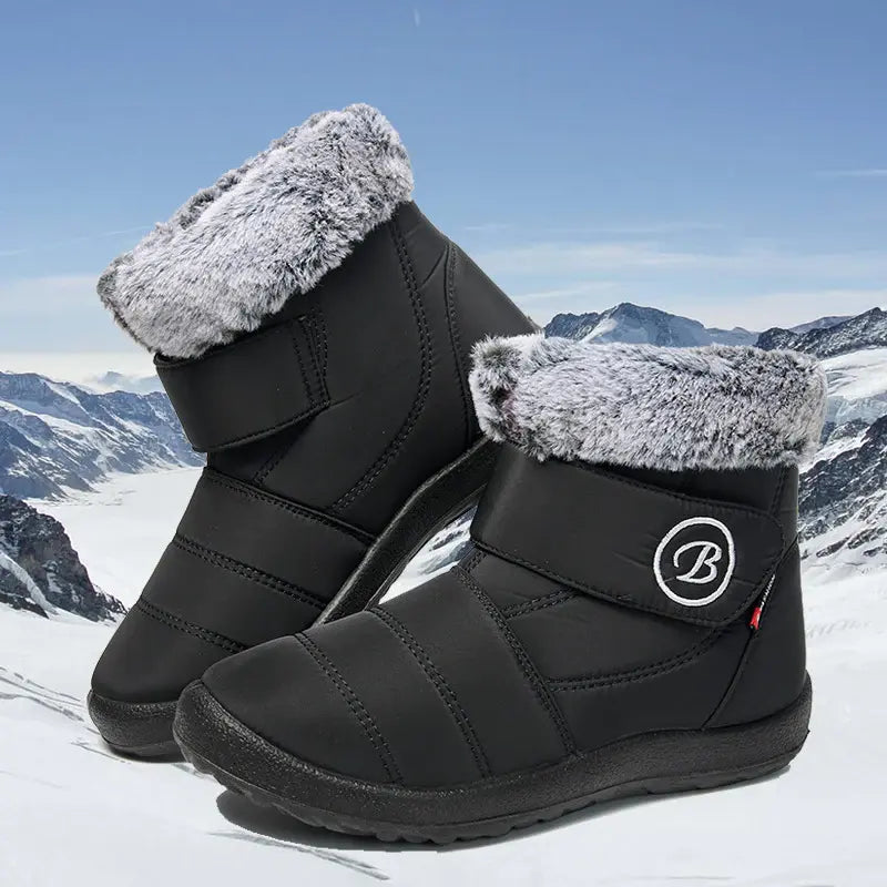 Women's Waterproof Winter Shoes — Cozy and Comfortable Design for Easy Walks